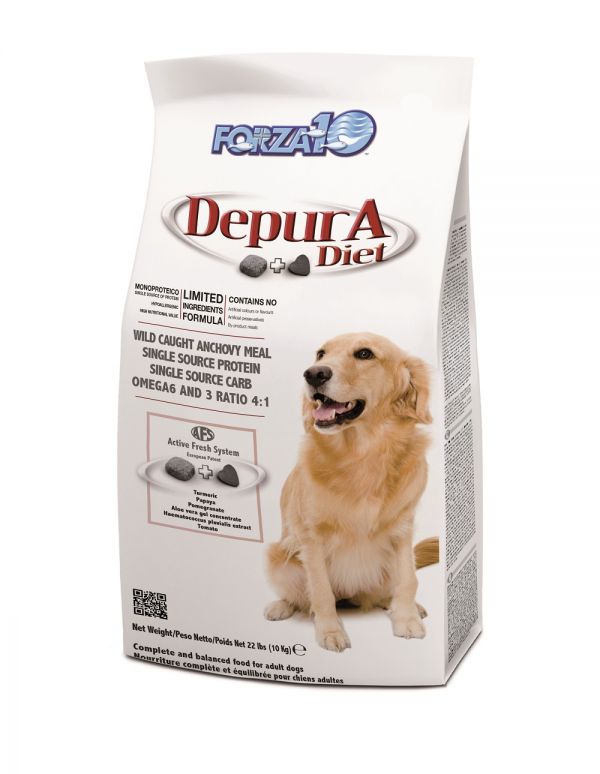 Forza 10 food for adult dogs of all breeds, immunity strengthening, fish