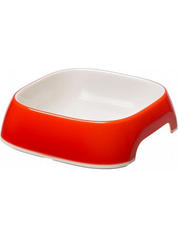 Ferplast Glam XS bowl for cats and dogs, plastic, red