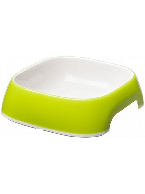 Ferplast Glam XS bowl for cats and dogs, plastic, light green