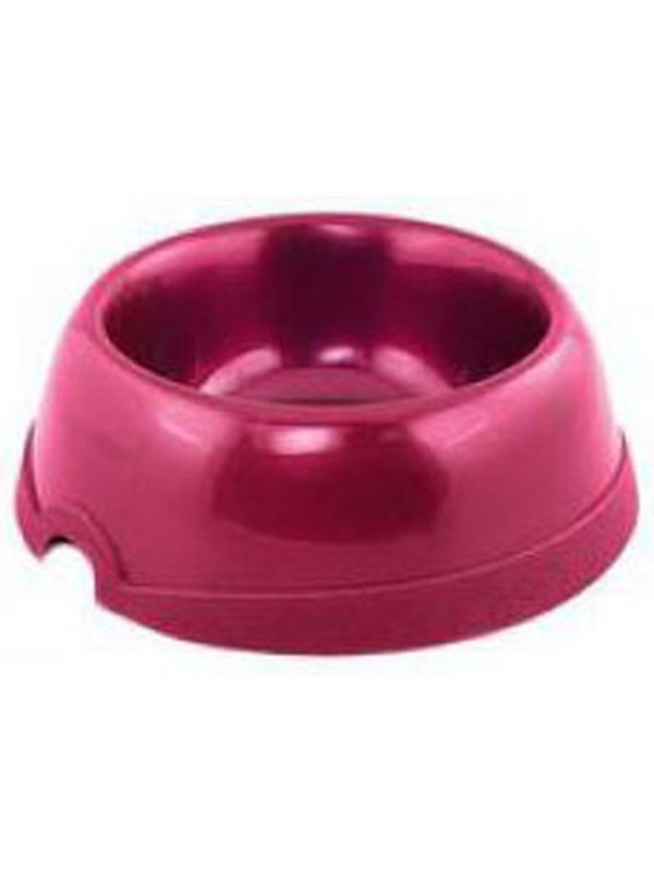 Darell №3 dog bowl plastic burgundy