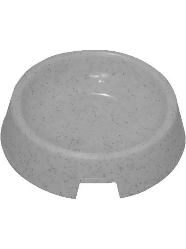 Zoonic bowl for cats and dogs plastic multi-colored