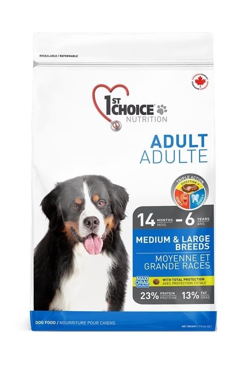 1st Choice Food for Medium to Large Adult Dogs, Chicken and Rice