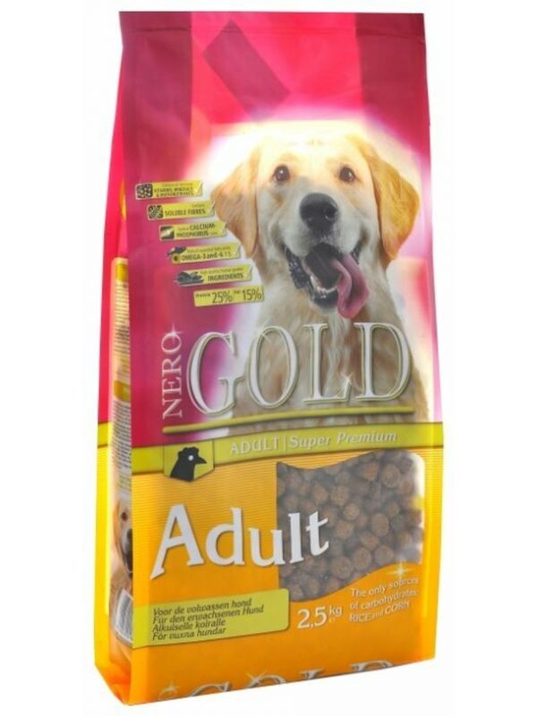 Nero Gold dog food, chicken, with rice