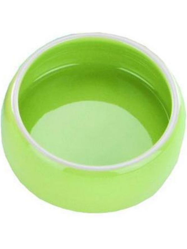 Nobby Bowl ceramic green bowl for dogs green