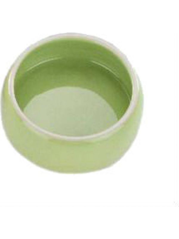 Nobby Bowl ceramic green bowl for dogs green